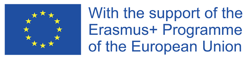 Erasmus+ support European Union logo